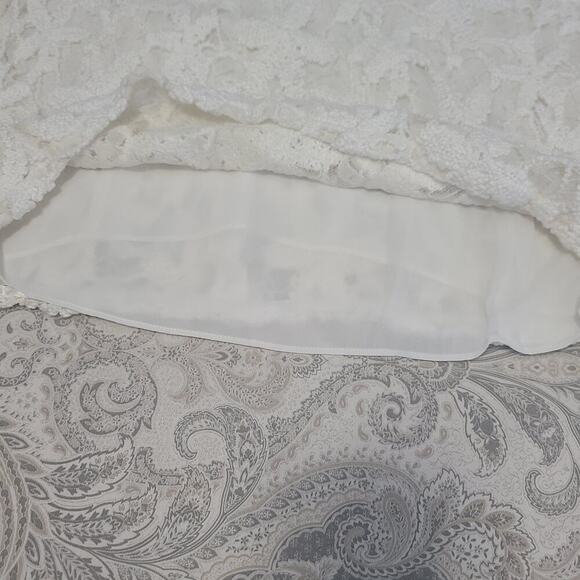 Krisa women's dress white Size Large, NWT - Picture 7 of 11